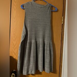 Maurices Charcoal Ribbed Knit Top